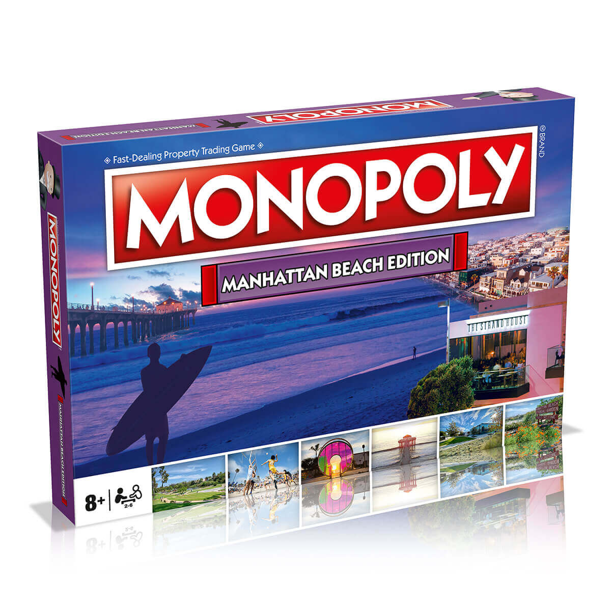 Manhattan Beach Monopoly Board Game