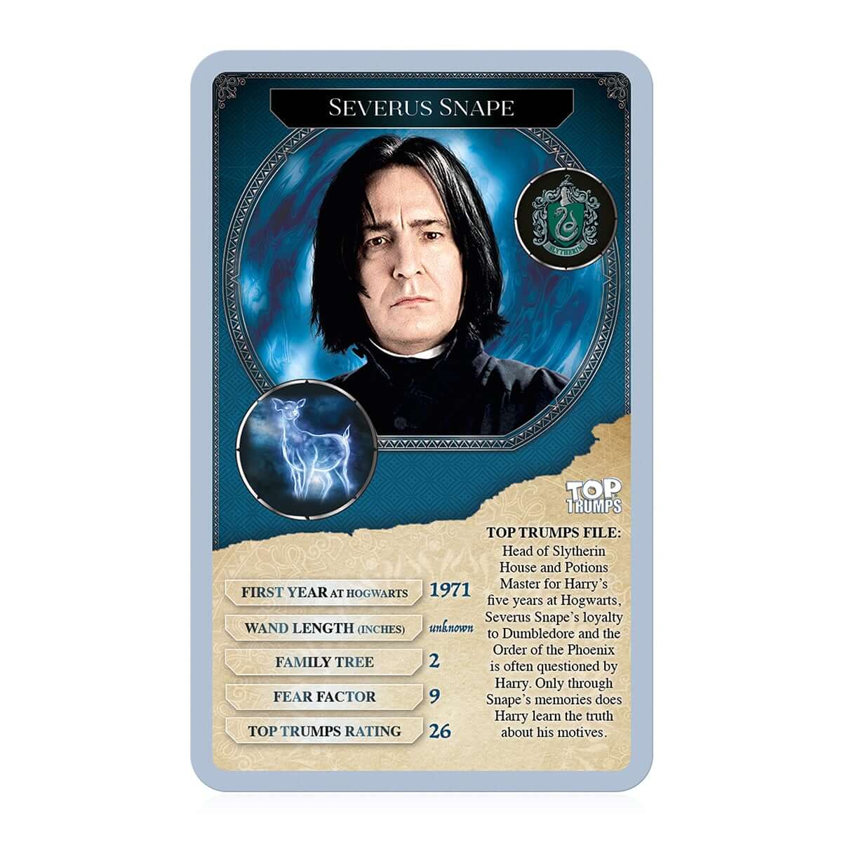 Harry Potter - 30 Witches & Wizards Top Trumps Card Game