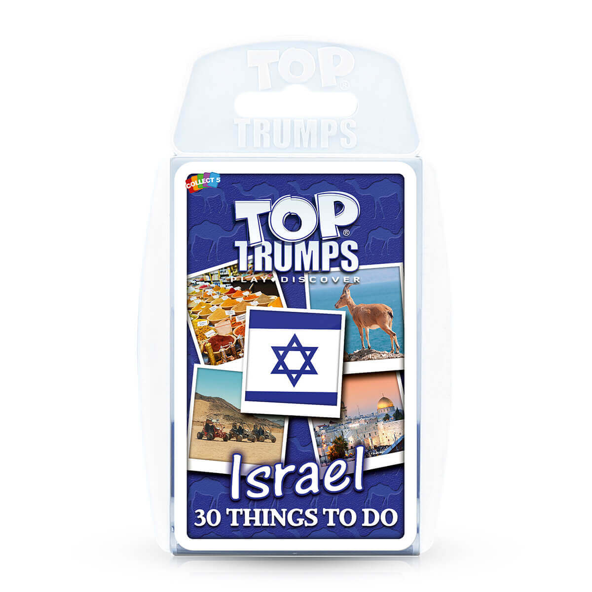Israel Top Trumps Card Game - 30 Things To Do and See