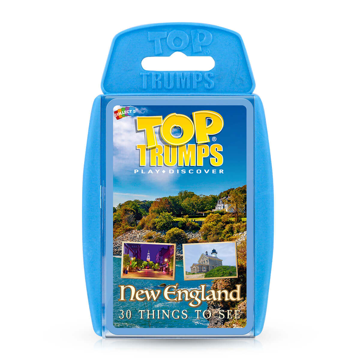 New England Top Trumps Cards Game - 30 Things To Do and See