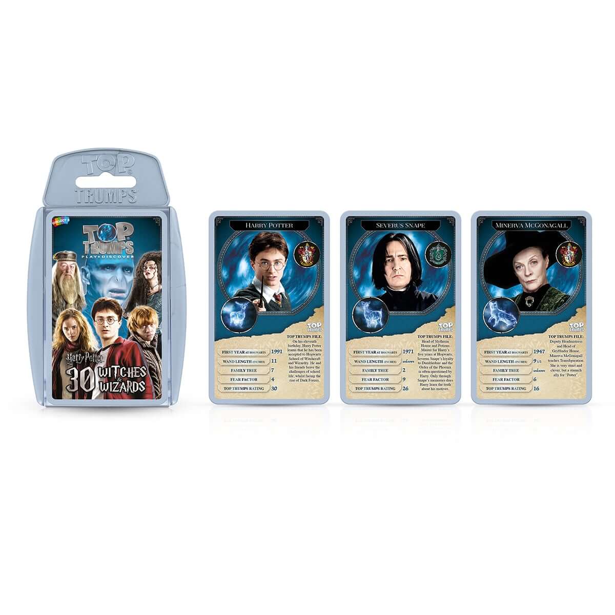 Harry Potter - 30 Witches & Wizards Top Trumps Card Game