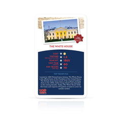 Washington DC Top Trumps Card Game