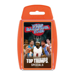 World Basketball Stars Top Trumps Card Game