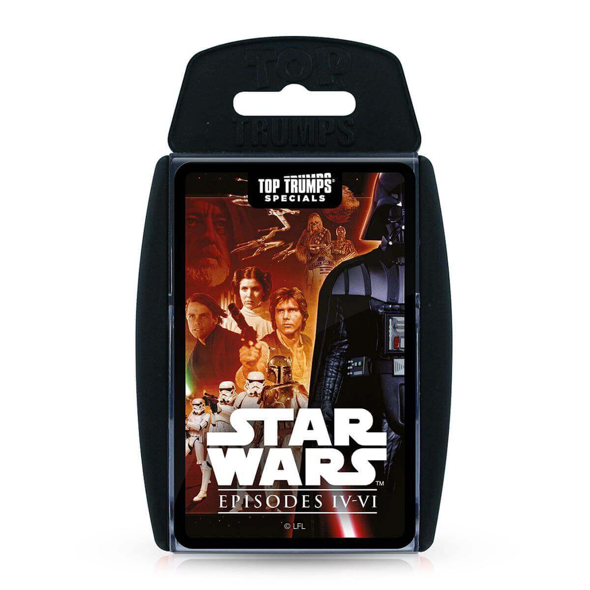 Star Wars Episodes 4-6 Top Trumps Card Game