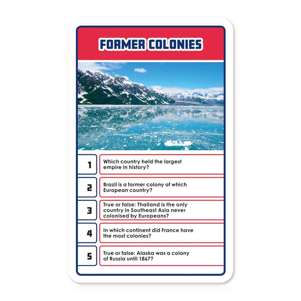 Countries and Flags Top Trumps Quiz Game